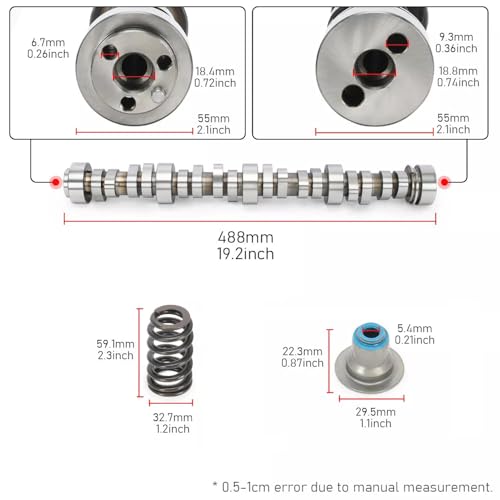 E1840P Stage2 Camshafts Kit For LS Gen3/4 Trucks/SUV 4.8 5.3 6.0 6.2 97-13