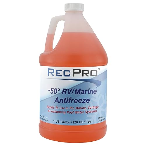 RecPro RV & Marine Antifreeze | -50°F Protection | 1 Gallon - size: 1-Pack