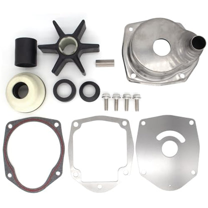 8M0094529 Outboard Water Pump Impeller Kit for Mercury Marine 65-150 HP EFI - size: Mercury 65-150 HP