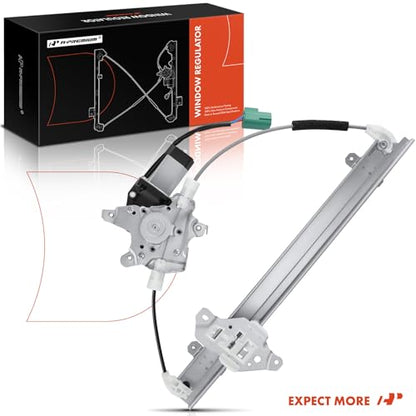 A-Premium Front Driver Side Power Window Regulator with Motor (2-Pin) - style: Front Driver Side