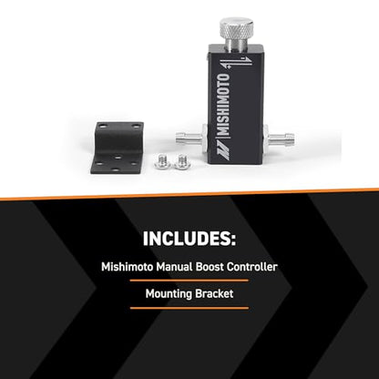 Mishimoto MMBC-MNL-BK Manual Boost Controller for Faster Turbo Response