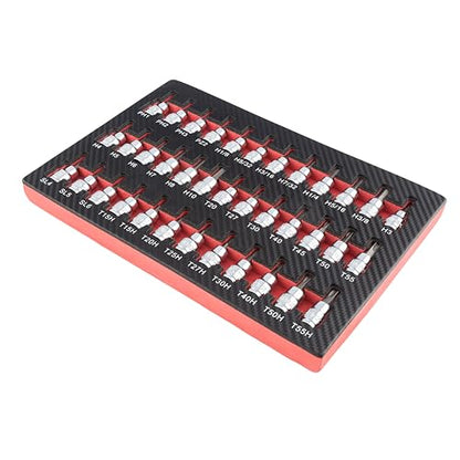 Sunex 9737 37 Pc. 3/8" Drive Bit Socket Set - size: 37 Pc. 3/8" Drive Bit Socket Set
