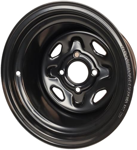 Sedona Steel 12X7 4/110 2+5 BLK Rear