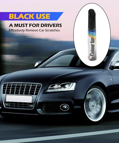 SCUARI Touch Up Paint Pen,Car Paint Pen,Car Paint Scratch Repair,Car Accessories Car Scratch Remover Pen,Car Touch Up Paint,Car Paint Scratch Repair,Paint Pen for Cars Paint Scratch Repair (Black) - color: Black