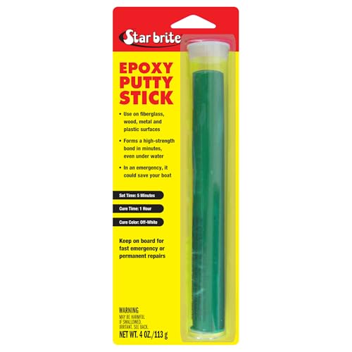 STAR BRITE Epoxy Putty Stick for Quick, Versatile, Permanent Repairs - style: Fiberglass, Wood, Plastic