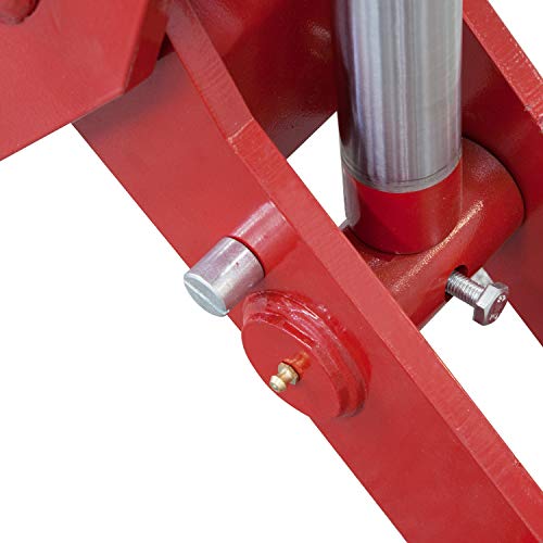 BIG RED Dual Position Hydraulic Forklift Service/Floor Jack, 5 Ton (10,000 lb) Capacity, Home and Workshop Car Maintenance for Various Vehicles,black