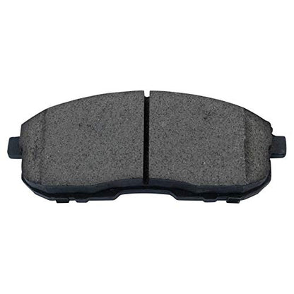 TRQ Front and Rear Brake Pad and Rotor Set Ceramic Vented Solid Rotors - style: BKA11209