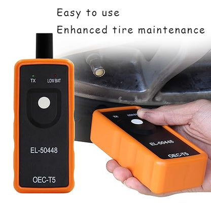 HAOBO TPMS Relearn Tool for GM, TPMS Programming Tool, Auto Tire Pressure Monitor System Programming, Tire Pressure Sensor Reset Activation Tool OEC-T5 Compatible with Most GM Series Vehicles