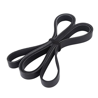 MOCA 6PK2170 Serpentine Belt Compatible with 10-11 for Chevrolet Camaro 6.2L & 02-05 for Ford Explorer 4.0L & 16-17 for GMC Canyon 2.8L & 06-11 for Mazda MX-5 Miata 2.0L - size: 6PK2170