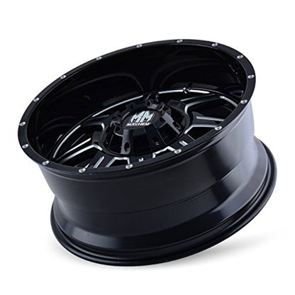 Mayhem Monstir Wheel with Milled Finish (18x9"/8x130.81mm, 0mm offset)