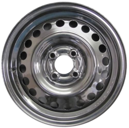 15" 15x5.5" Reconditioned Factory OEM Black Steel Wheel Rim for Nissan Versa 2012-2019 | 62579
