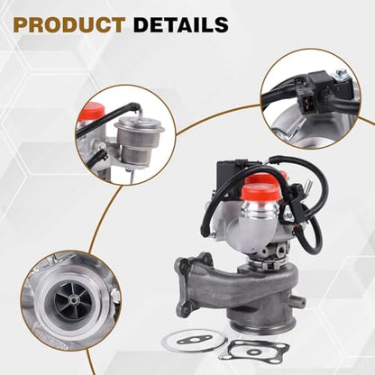 667-206 Turbocharger Kit Made for 2016-2019 Chevy Cruze 1.4L LE2
