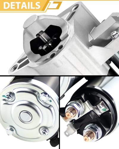 AATEE 17948 Starter for:-Dodge Durango 2011-2020 5.7L for:-Jeep Commander 2006-2010 Grand Cherokee 2005-2020 for:-Ram 1500 09-20 5.7L V8 12V 1.4KW 10 Teeth OE# 17948N 56044736AB 56044736AC8 - style: 17948