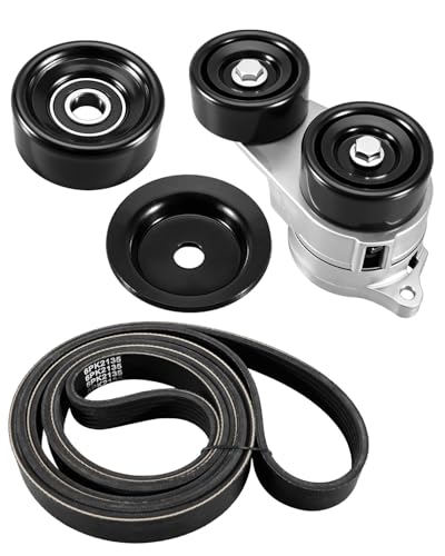 Tesnioner Pulley Serpentine Belt Drive Kit Fit for Honda Crosstour Pilot