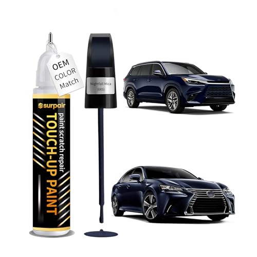 Nightfall Mica 8X5 Touch up Paint for Lexus Car Scratch Remover Pen - color: Nightfall Mica (8X5)
