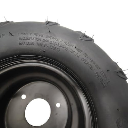 16×8-7 left Tires Wheels with Rim For 50-125cc TAO TAO ATV Go-Kart ATV.