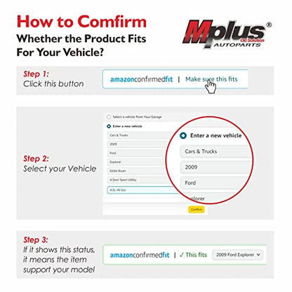 Mplus Oil Pump Kit Replace for 1991-2008 for Ford, for Lincoln, for Mercury 4.6L 5.4L 6.8L V8 SOHC 16V 21mm Inlet Only for Windsor, Romeo Engine