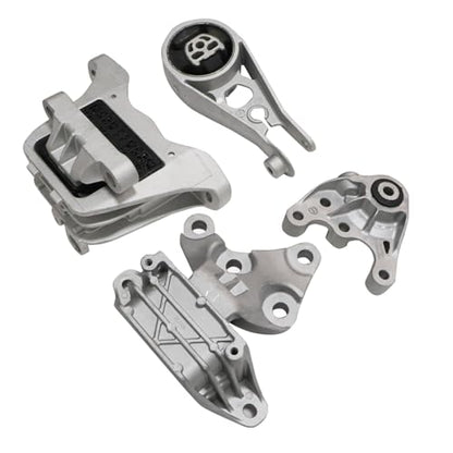 FZJDSD 4X Engine & Transmission Mount Kit Compatible with Chevrolet Equinox Compatible with GMC Terrain 2.0L FWD AUTO 2018-2021 Replace EM4379 EM4424 3532 3651 3504 3529