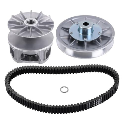 maXpeedingrods Primary & Secondary Driven Clutch w/Belt for Polaris Ranger 570 EFI 2014-2017, Ranger 500 2017-2021, Ranger Crew 570 EFI 2014 2018-2019, Replace# 1323255,1323013