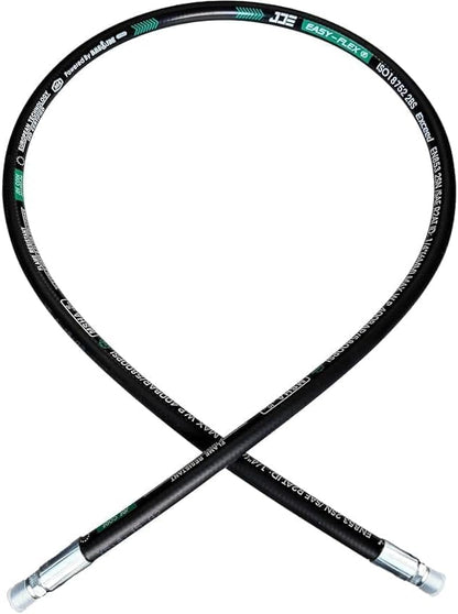 Heroson15611-12-12RW Hydraulic Hose Assembly 3/4 ”,36 ”Long,Hydraulic Hose with Male NPT X Male NPT,3118PSI - size: 15611-12-12-36in-2
