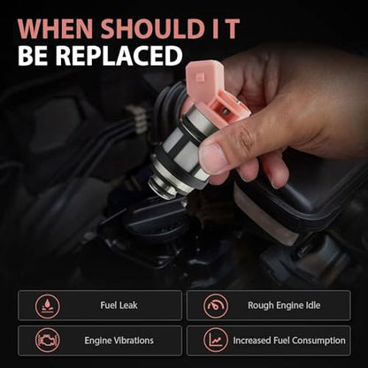 1pc AURUS OEM Fuel Injector 16600-88g10 JS20-1 Compatible With Mercury Villager (1993-1995), works for Nissan Pathfinder (1990-1995) D21 Pickup (1990-1994) Quest (1993-1995) 3.0L V6 Cylinder - size: 1 pc