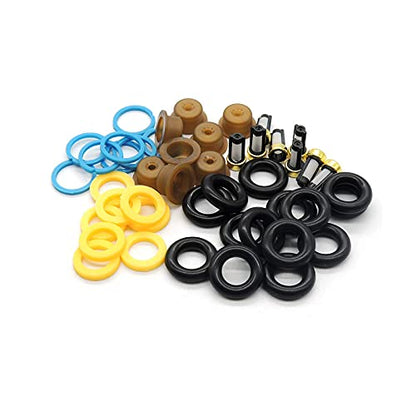 HiSport Fuel Injector Seal Kits Compatible with Ford Mercury Lincoln Jeep