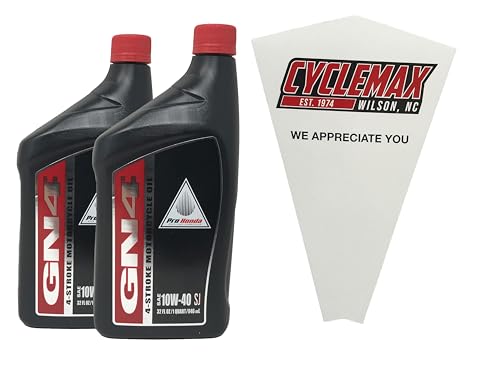 Cyclemax 2PK of GN4 Standard 10W-40 Oil for Honda 08C35-A141M01