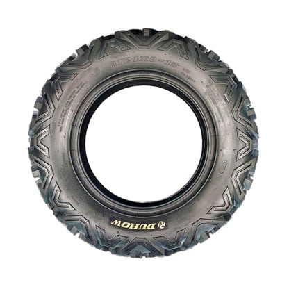 AT24x8-12 Tire ATV Tires ATV＆UTV Trail Sand Off-Road Tires 24x8-12, All Terrain Tires 20mm Tread Depth 24x8x12-6 PR, Tubeless 2PCS - size: DAV110 24x8-12