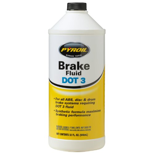 Pyroil PYBF32 DOT 3 Brake Fluid - 32 oz.