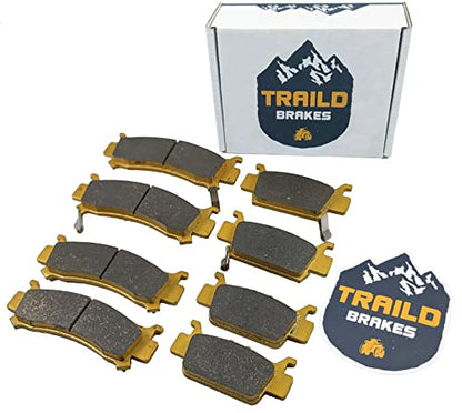 Traild Ceramic Brake Pads for Honda Pioneer 1000's 2016-2026 Front & Rear
