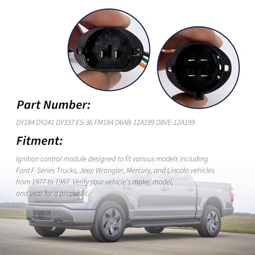 HiSport E8PF12A199AA Ignition Control Module Compatible with Ford
