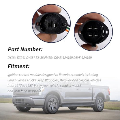 HiSport E8PF12A199AA Ignition Control Module Compatible with Ford