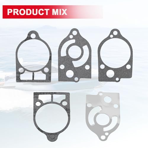 77177A3 Water Pump Repair Kit with Housing Replacement for Mercury and Mariner 2-Cycle Outboards 30 HP - 70 HP - Replace 46-77177A3 Sierra 18-3324 GLM12100