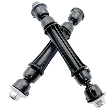 Front Sway Bar Link Fit Cadillac Escalade GMC Yukon Chevy Silverado Tahoe - size: K700538*2 (black)