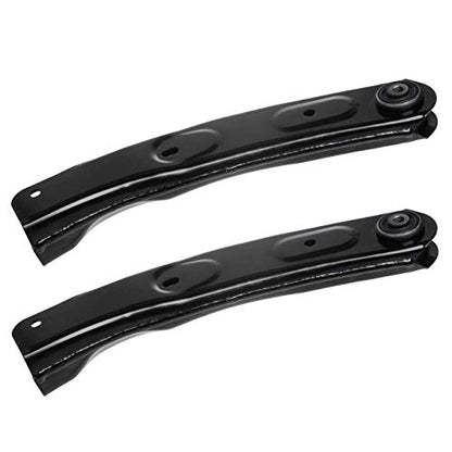 TUCAREST 4Pcs Front Suspension Kit (K640797 K640773) x2 Left Right Front Control Arm Assembly Compatible With 1999 00 01 02 03 04 Je-ep Grand Cherokee Upper and Lower - size: K640797 K640773 (99-04 Grand Cherokee,Front)