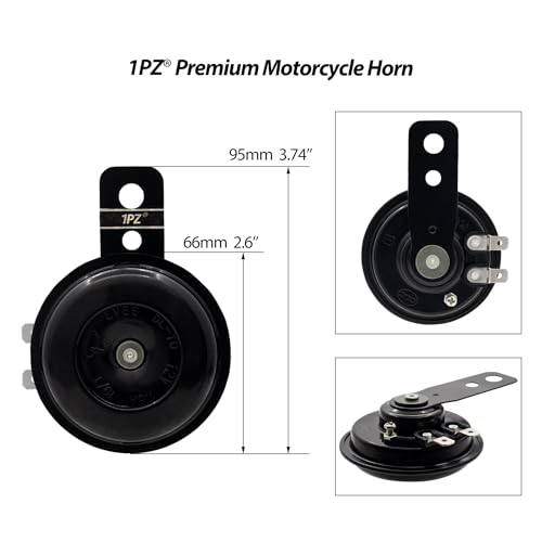 1PZ 7/8" Multi-Function Horn Turn Signal On/Off Light Switch + Flasher Relay + Horn Replacement for Honda Yamaha Suzuki Kawasaki Arctic Cat Motorcycle ATV Offroad