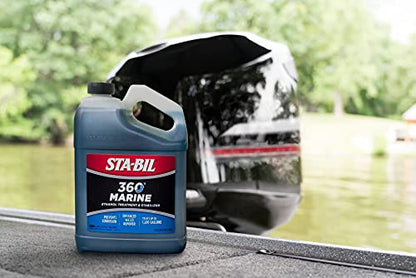 STA-BIL 360 Marine Fuel System Treatment, 1 Gallon - size: 1 Gallon