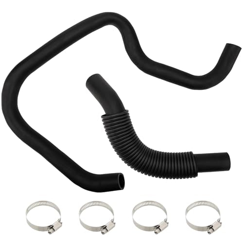 Engine Upper and Lower Radiator Coolant Hose Kit Compatible with 2007-2014 Chevy Silverado Suburban Tahoe Avalanche GMC Sierra Yukon Cadillac Escalade, 22827731 22827735