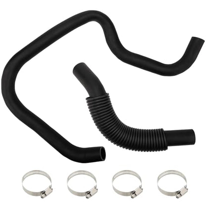 Engine Upper and Lower Radiator Coolant Hose Kit Compatible with 2007-2014 Chevy Silverado Suburban Tahoe Avalanche GMC Sierra Yukon Cadillac Escalade, 22827731 22827735