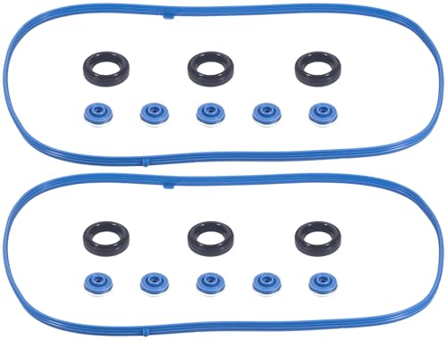 VS50607R for Honda Pilot 3.5 Valve Cover Gasket Odyssey Ridgeline Accord Saturn Vue Acura MDX RLTL 3.5 Valve Cover Gasket 3.0 3.2 3.7L 2003 2004 2005 2006 2007 2008 2009 2010 12341RCAA01 036-1708