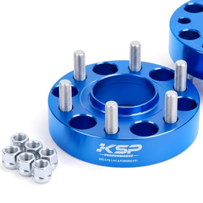 KSP 1.5in 6X139.7 Wheel Spacers for Silverado Sierra 1500,Hubcentric Spacer - color: blue, size: 1.5"-6x5.5-4pcs