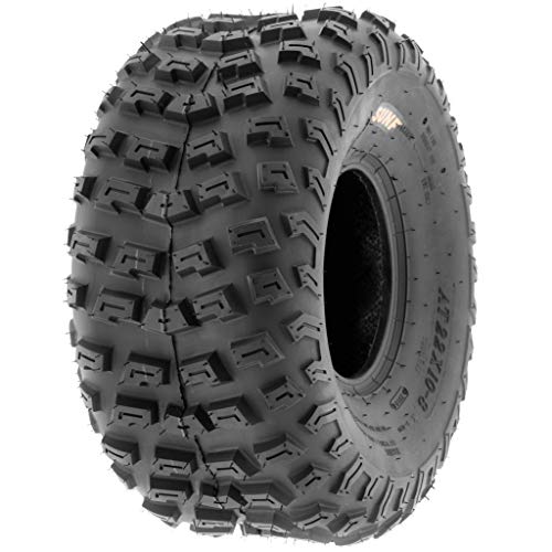 [Set of 2] SunF 22x10-8 22x10x8 ATV UTV A/T Knobby Race Replacement 6 PR Tubeless Tire A030