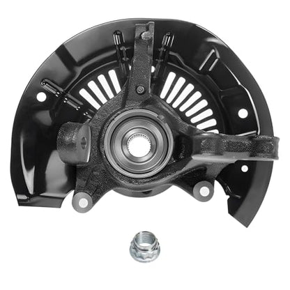 Detroit Axle - AWD Front Steering Knuckles Rear Wheel Hub and Bearings - size: 4UW47783/Kit