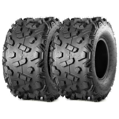 MaxAuto AT18x9.50-8 ATV Tires 18x9.5-8 Lawn tractor Tires 18x9.5x8 Zero Turn Mower Tire,6Ply Tubeless,2 Pack - size: 18x9.5-8