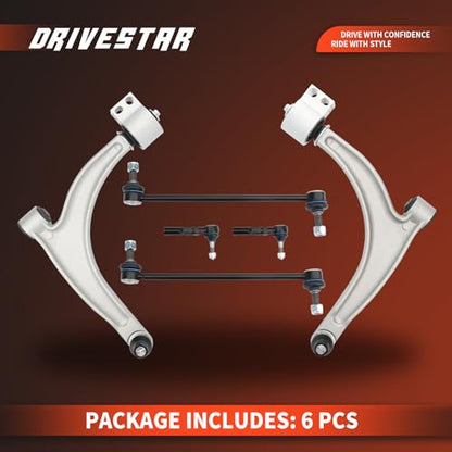 Front Suspension Kit Lower Control Arm, 2004-2012 for Chevy Malibu, 6 PCS - size: CAK1363