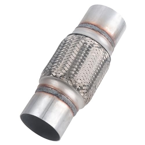 Exhaust Flex Pipe, 3''x 6''Stainless Steel Heavy Duty Exhaust Flex Pipe, Double Braid Exhaust Flex Tube, Overall Length 10'' - size: 3''x6''x10'', style: 1 PC