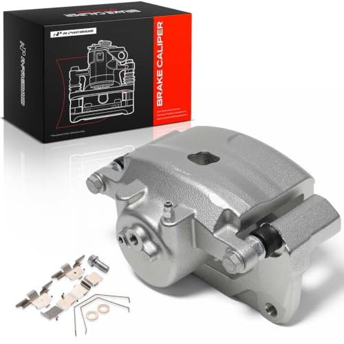 A-Premium Front Right Passenger Disc Brake Caliper with Bracket - style: Front Passenger Side