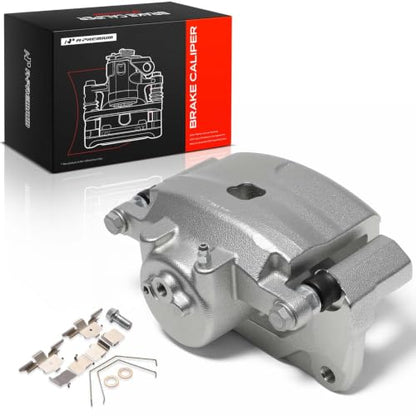 A-Premium Front Right Passenger Disc Brake Caliper with Bracket - style: Front Passenger Side