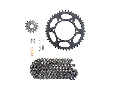 520 O-ring Motorcycle Chain and Sprocket Kit compatible with Yamaha YZFR3 / MT-03 2016-2024