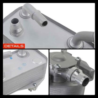 A-Premium Transmission Oil Cooler Compatible with BMW